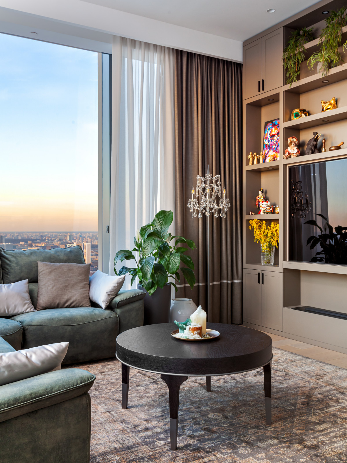 Дизайн проект апартаментов в Neva Towers