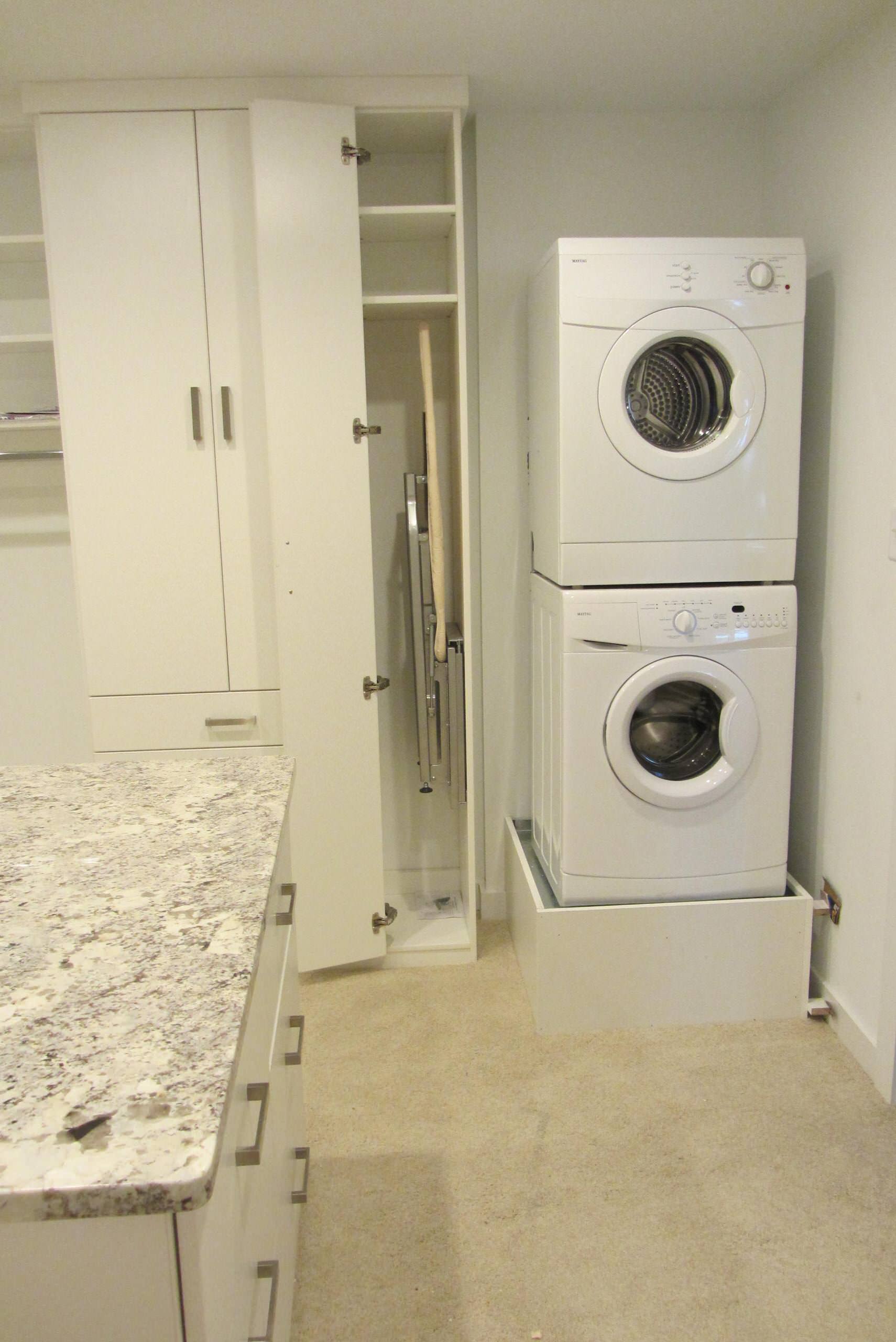 Master Closet Laundry Center Combo