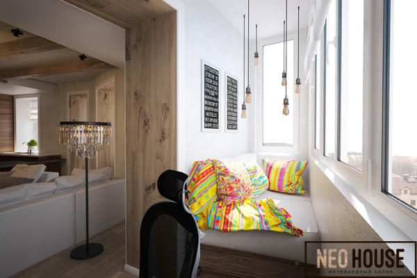 Лофт с дерзкой брутальностью