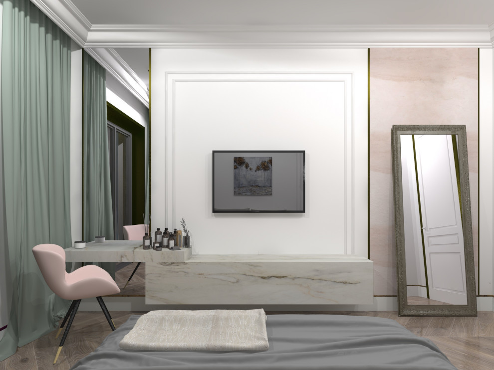 Дизайн проект квартира в высотке 150кв.м