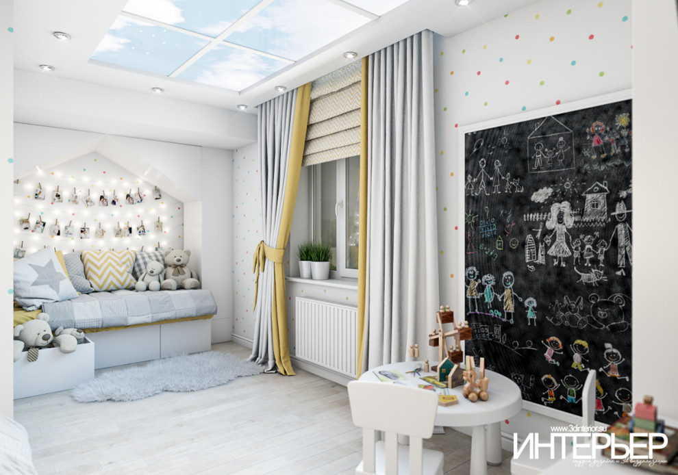 Дизайн-проект детской коснаты в частном интерьере квартиры г.Пятигорск