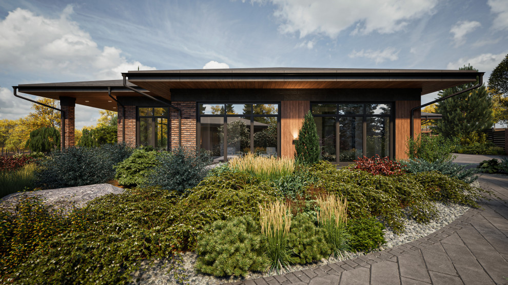 Прерий на берегу озера