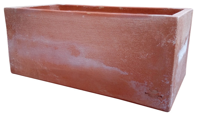 Antea Large Outdoor Plant Pot, Terracotta