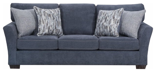 Simmons Upholstery Pacific Steel Queen Sleeper