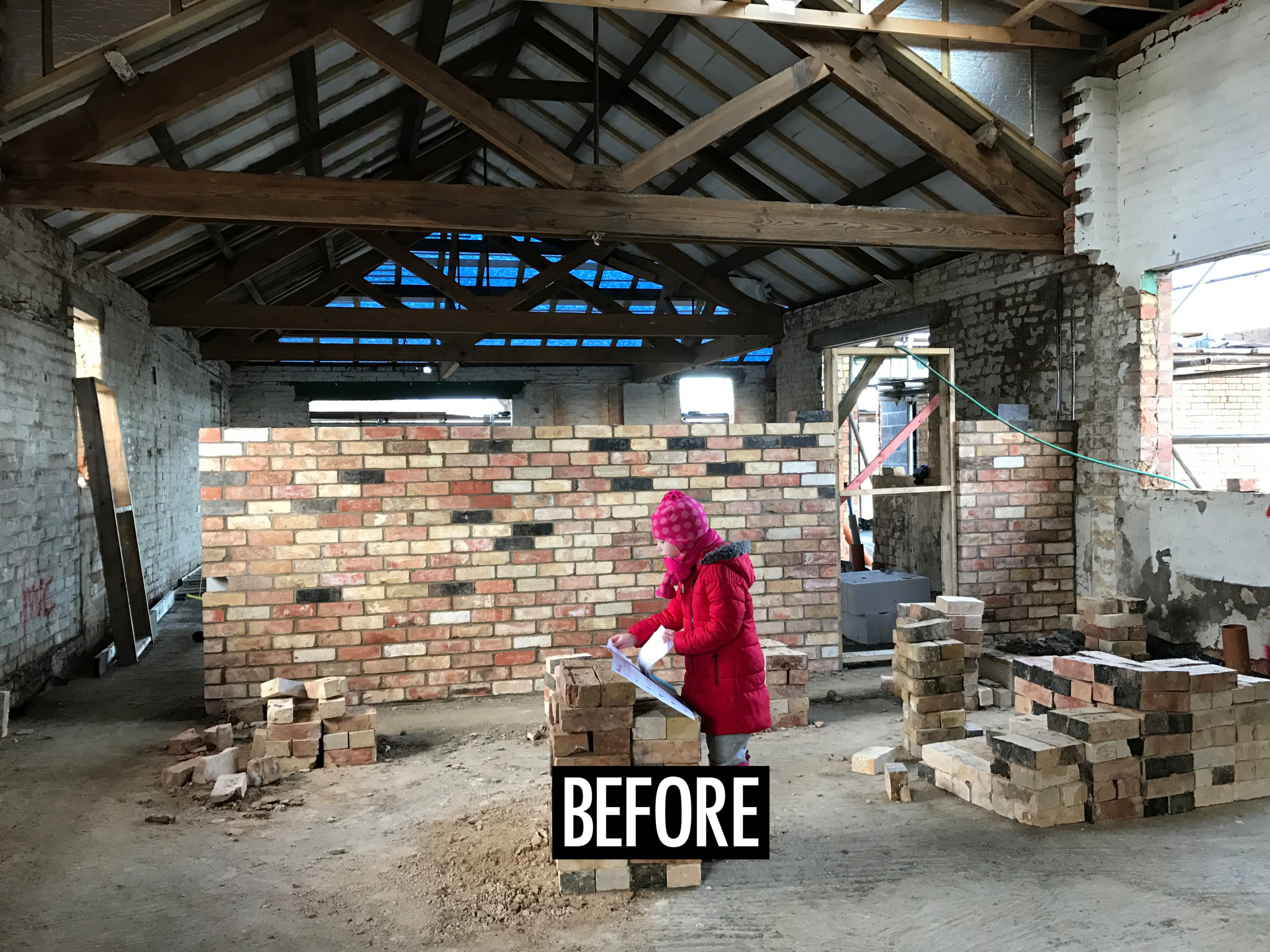 Before & afters - Redwood Barn