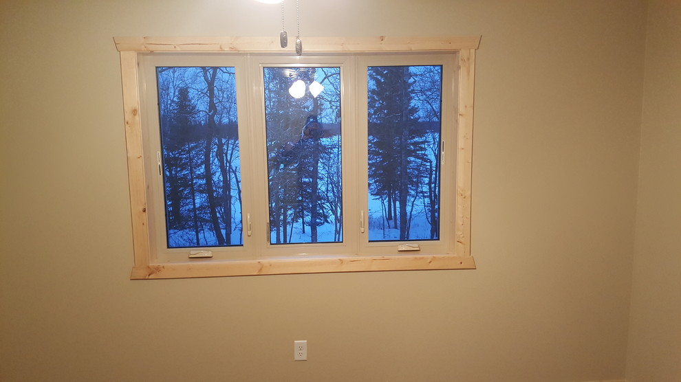 Inspiration for a rustic home design remodel in Minneapolis