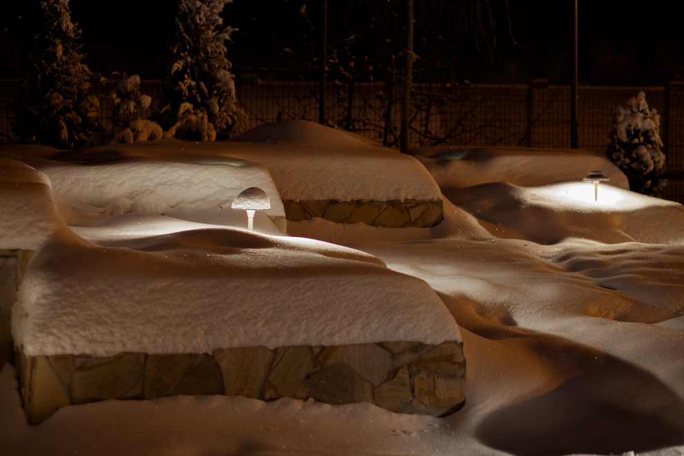 Тот же объект зимой