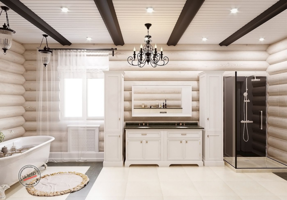 Дом из кругляка в Иркутске