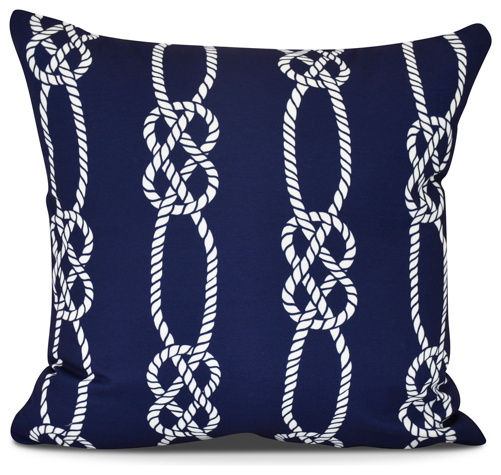 navy blue outdoor pillows