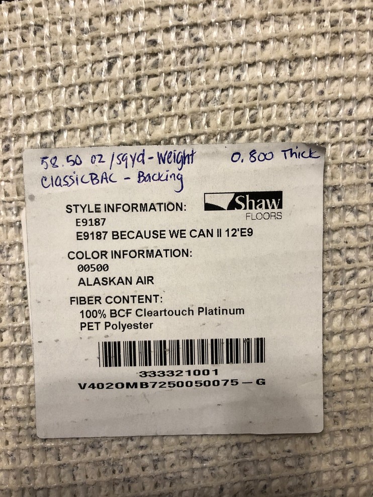 Carpeting Costs and Choices?