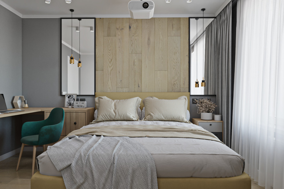 Дизайн проект однокомнатной в Мурино