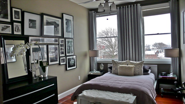 My bedroom oasis modern-bedroom