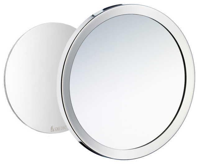 Outline Shaving Make Up Mirror Self Adhesive Magnetic Chrome Outline Shaving Make Up Mirror Self Adhesive Magnetic Chrome