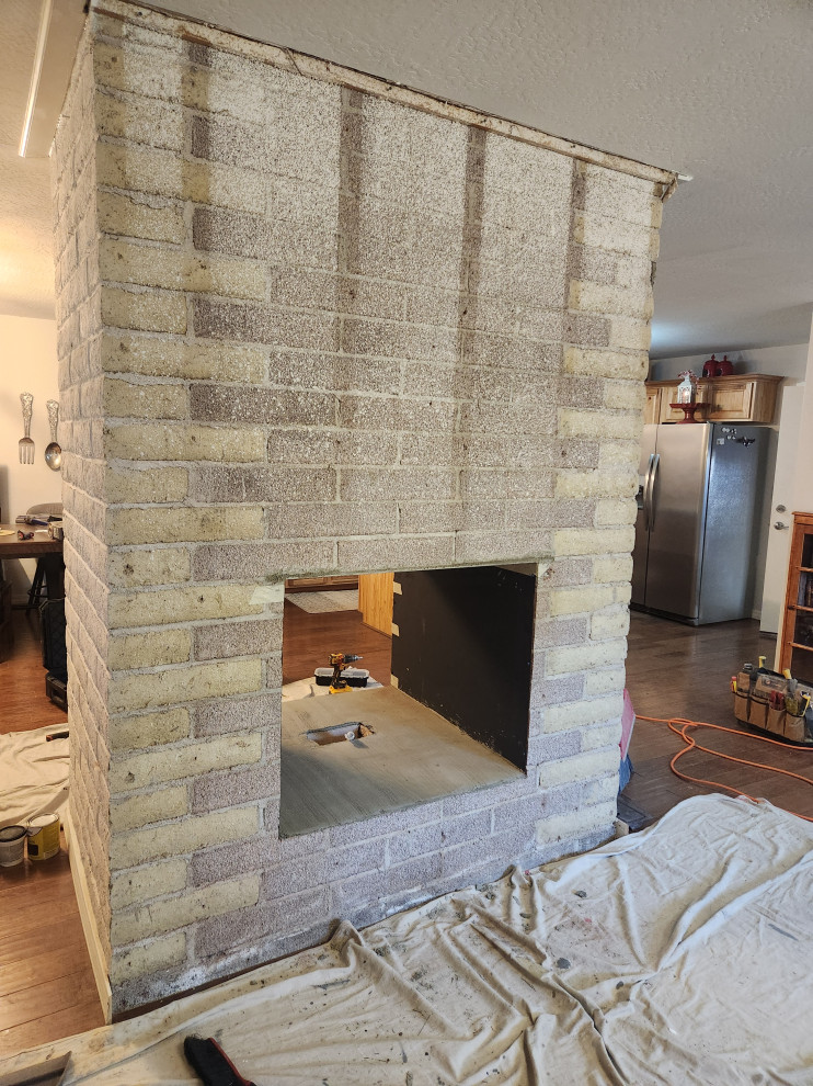 Fireplace remodel