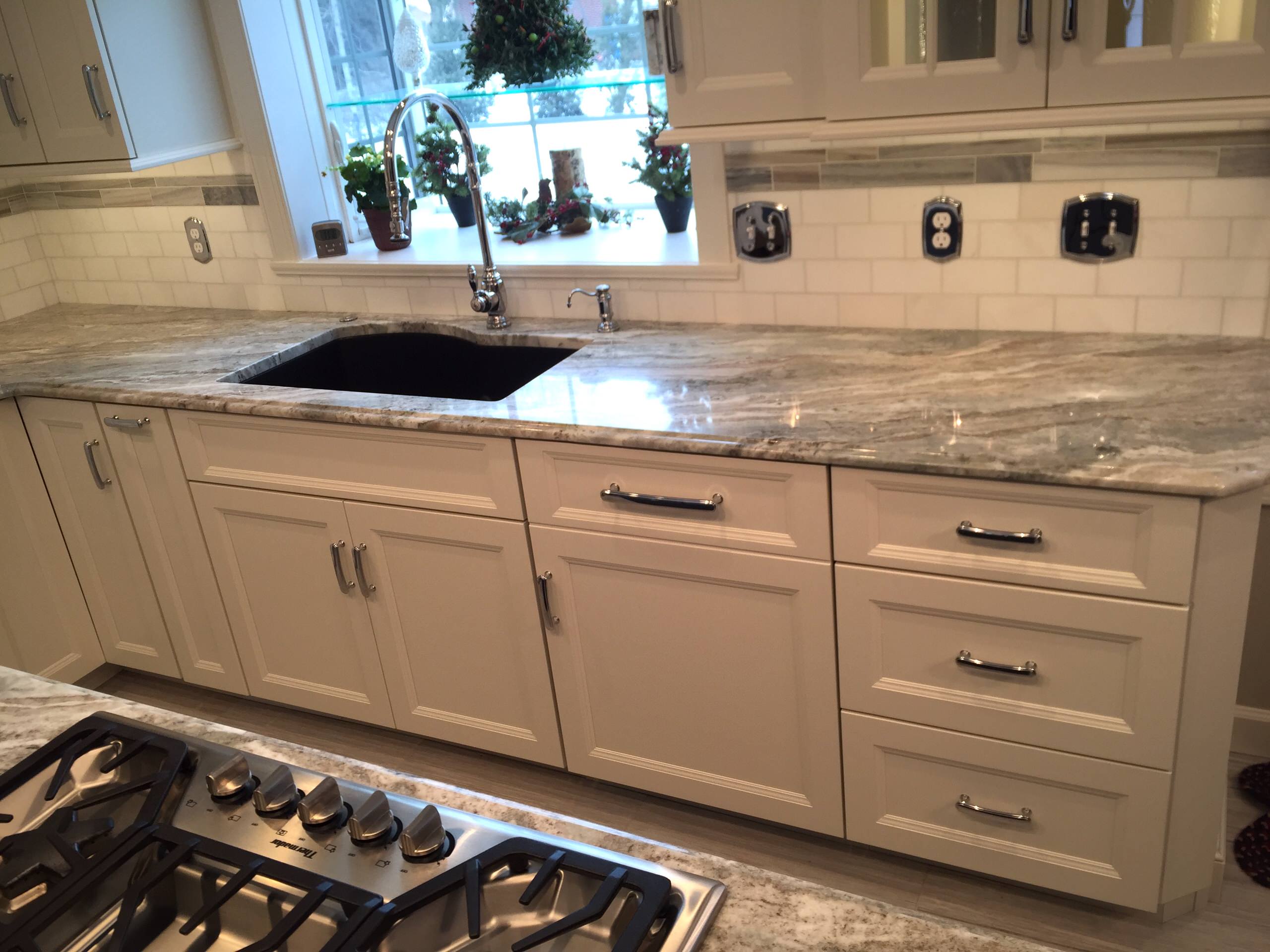 White & Gray Kitchen Remodel in Chambersburg, PA