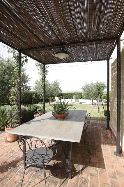 Villa nel Chianti mediterranean-veranda