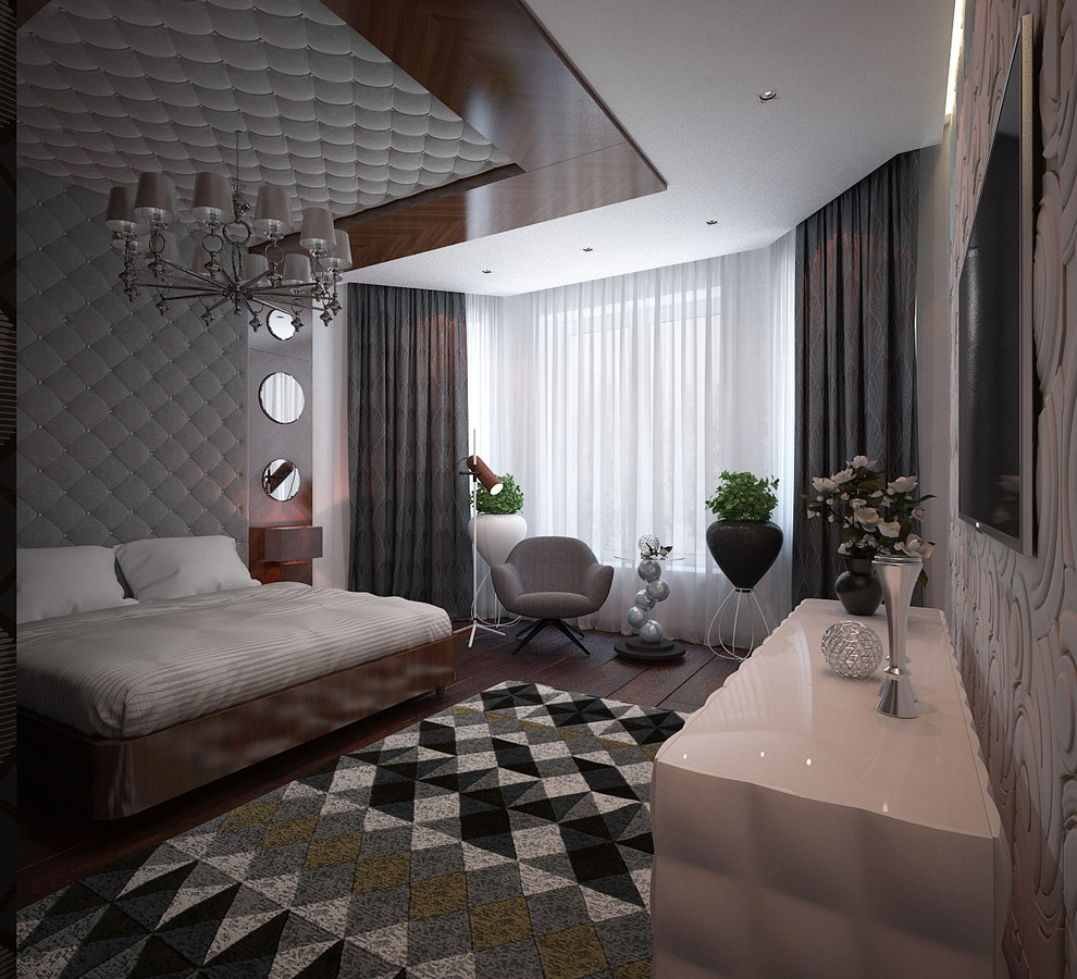 Загородного дом, площадь 280 м2. Стиль Ар-Деко, Современный.