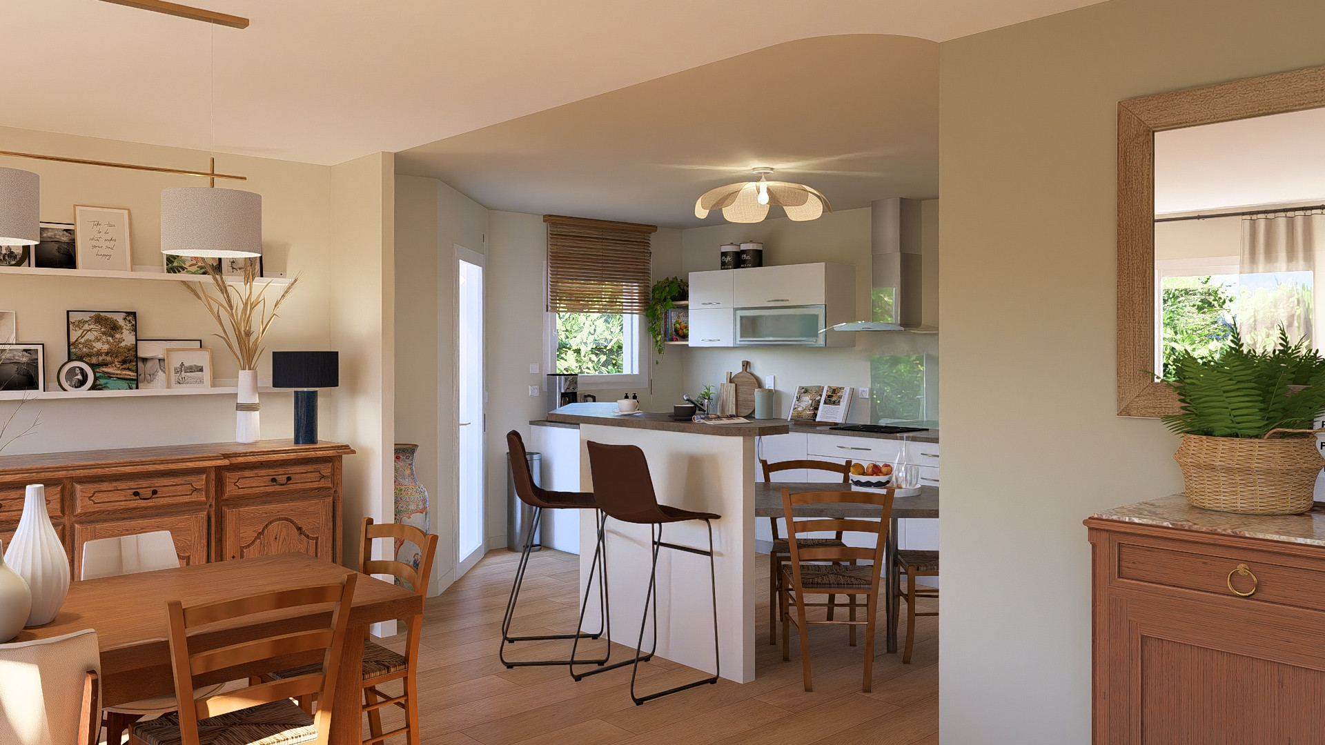 Décoration Entrée/salon/séjour - Maison Rennes