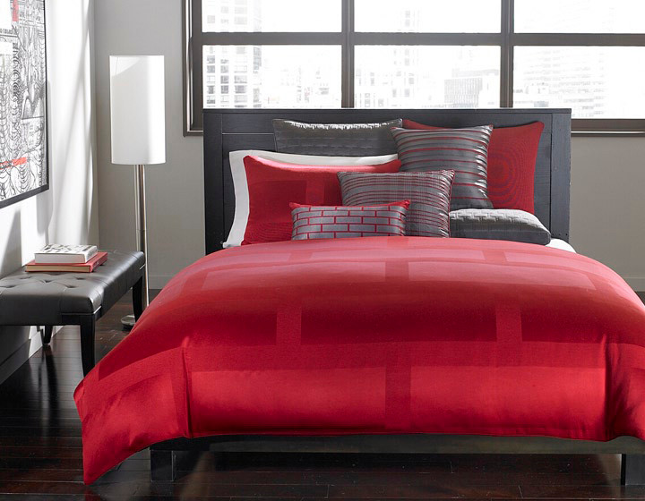 Hotel Collection Bedding Red Frame Lacquer Collection