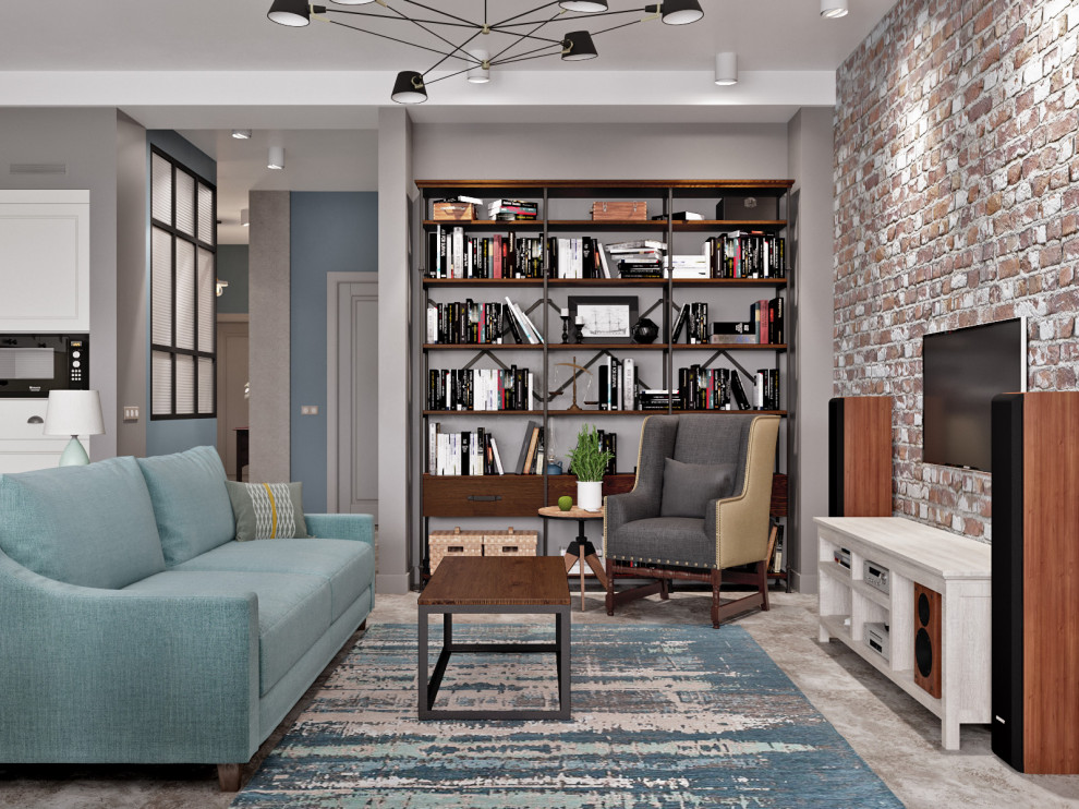 Квартира в духе лофта