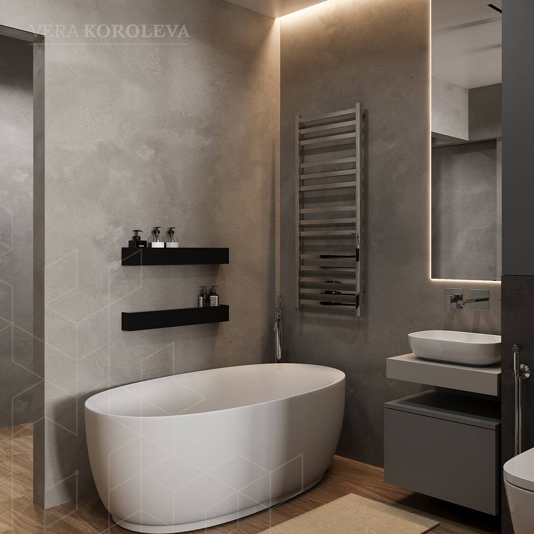 Дизайн-проект квартиры площадью 130 кв. м в Москве