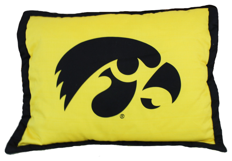Iowa Hawkeyes Printed Pillow Sham