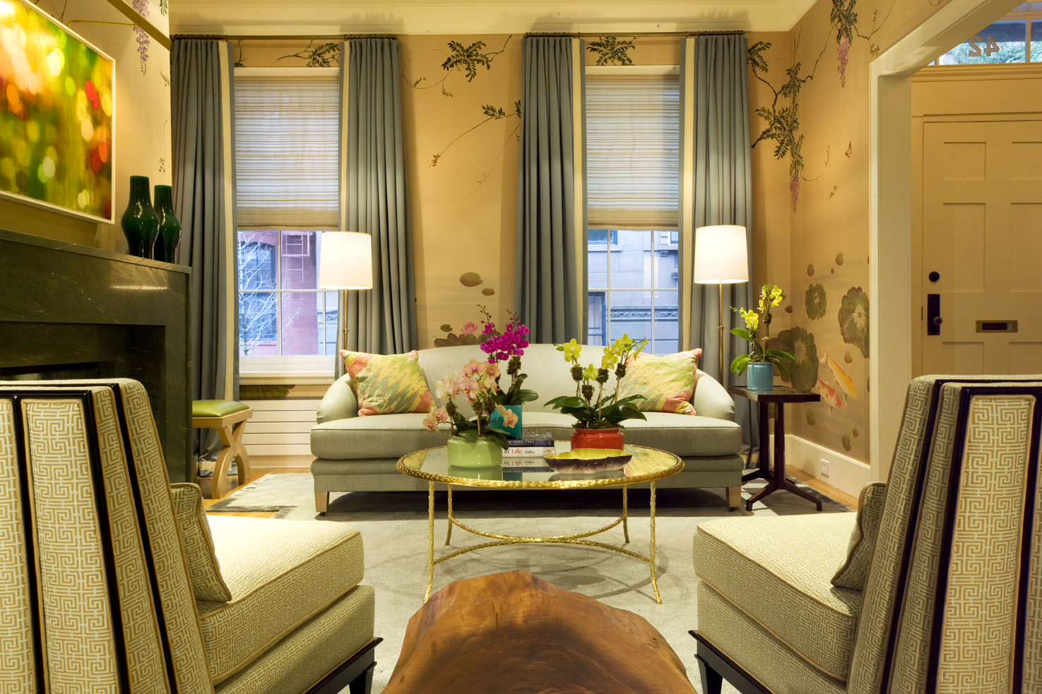 75 Yellow Living Room Ideas You'll Love - December, 2025 | Houzz, image size:1475x983