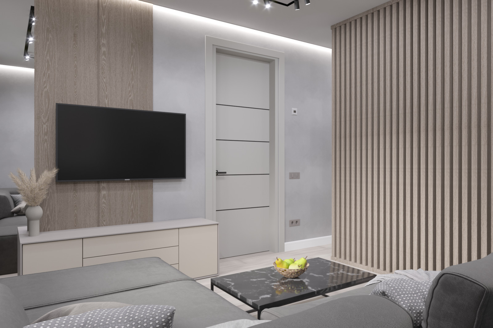 Спальня-гостиная