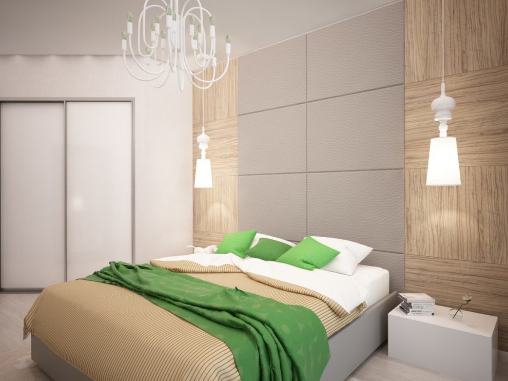 ЖК Акварели. Современный и светлый дизайн проект трехкомнатной квартиры.