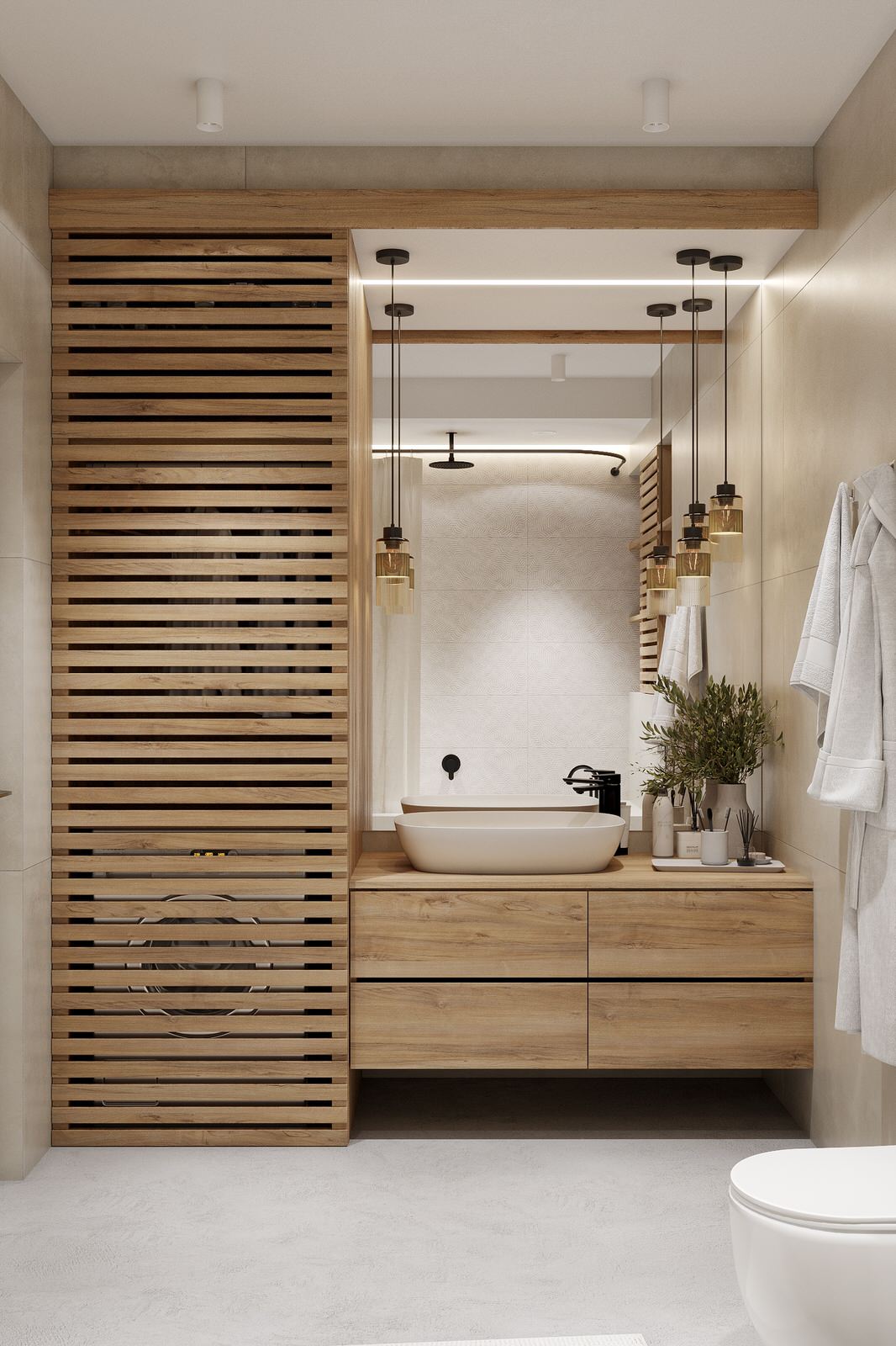 Двухуровневая квартира в стиле "ваби-саби". ЖК Событие