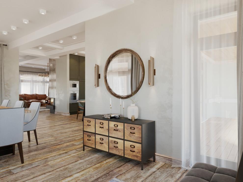 Дизайн проект интерьера загородного дома 850 м2