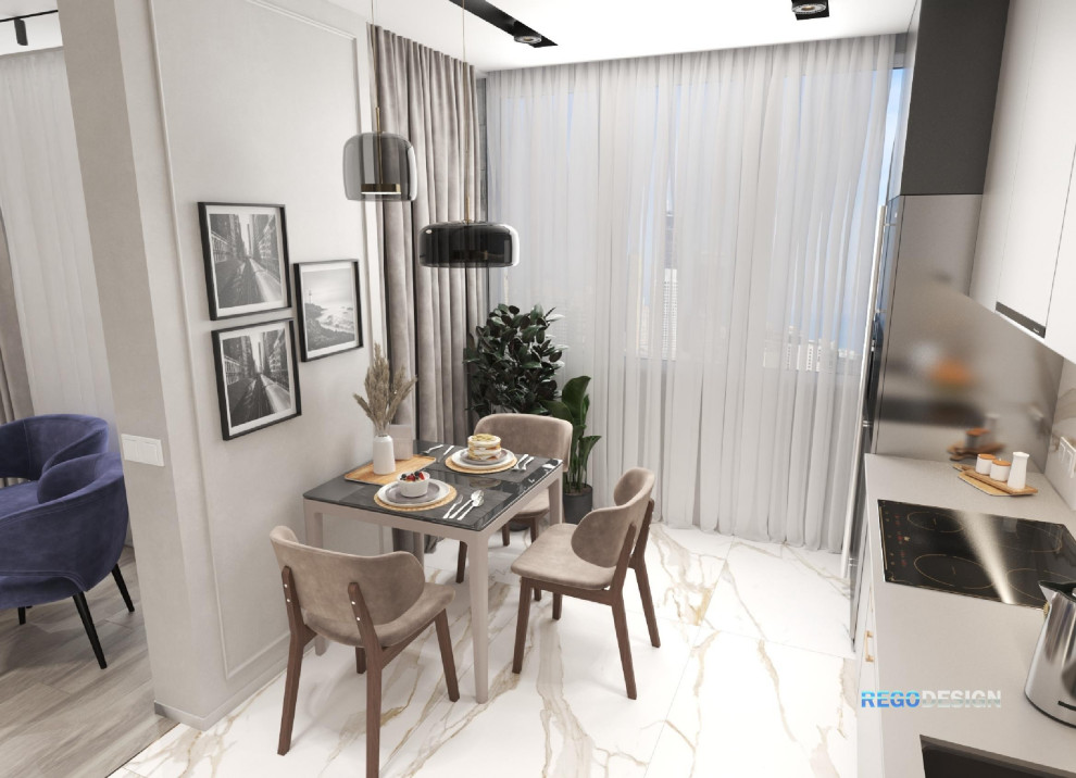 № 49 ДИЗАЙН ПРОЕКТ 60 КВ.М.