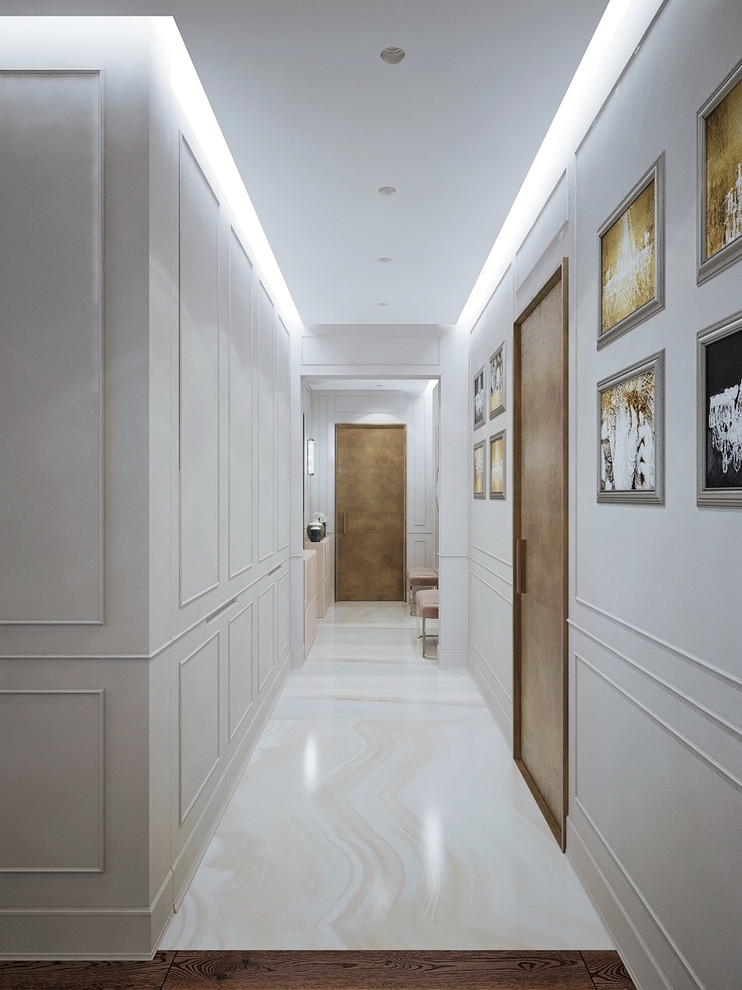 Рабочий процесс. Дизайн квартиры современная классика 150 кв.м.