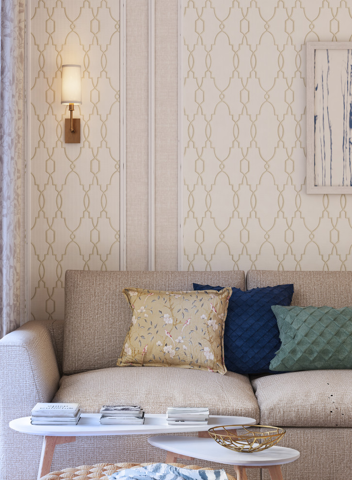 Уютная квартира в светлых тонах