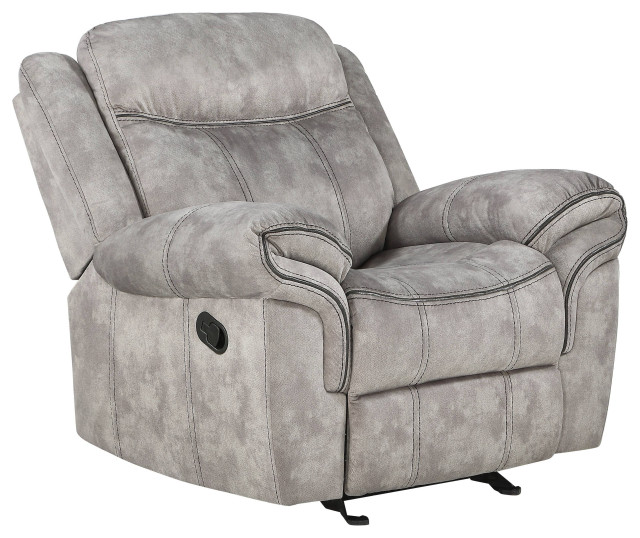 ACME Zubaida Glider Recliner Contemporary Recliner Chairs by Acme
