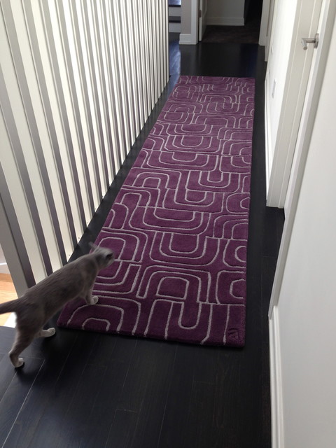 Archie, Hand-Tufted Wool Rug contemporary-hall