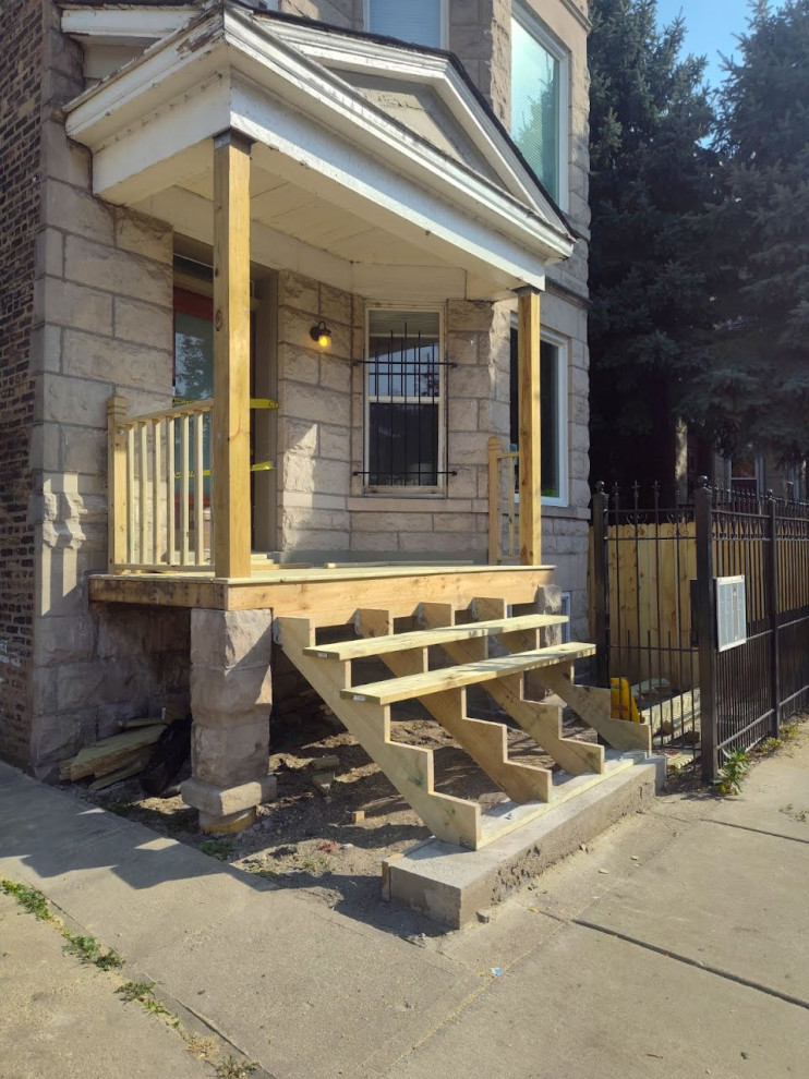 North Chicago Porch Revitalization