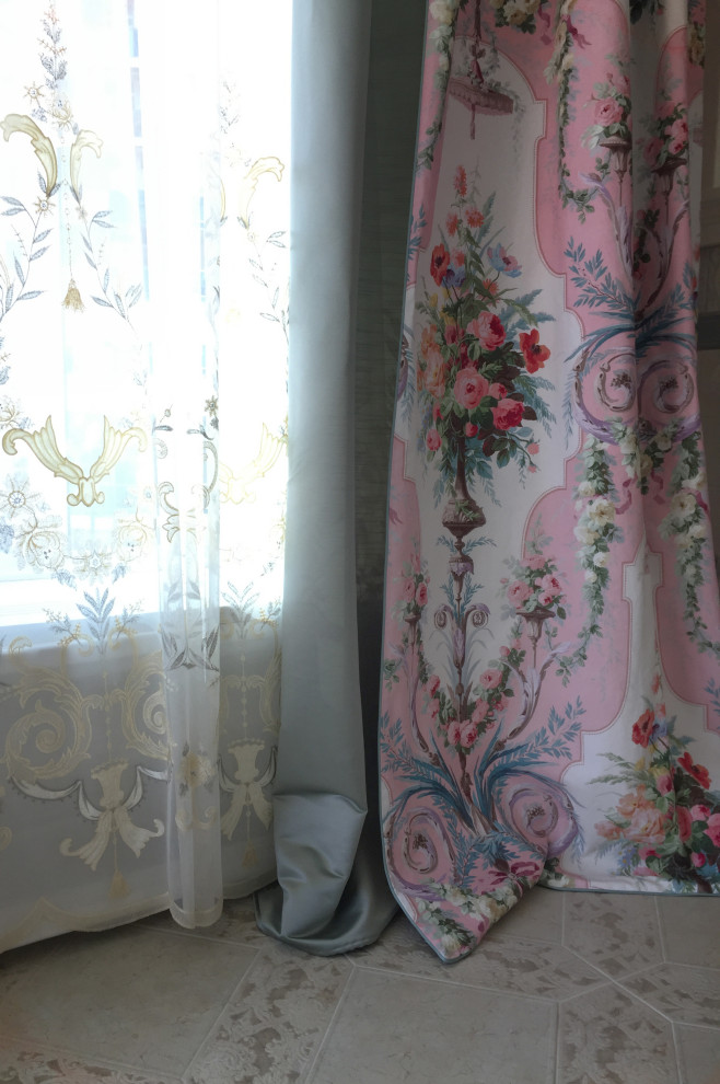 квартира в французском стиле в процессе декорирования