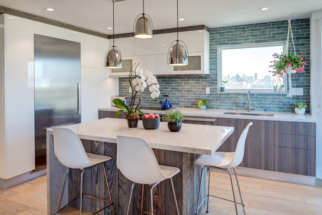 Potrero Hill Rustic Modern contemporary-kitchen