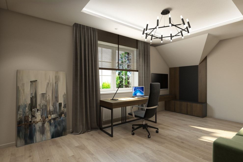 Кабинет в индивидуальном жилом доме пос. Ново-Дорожный