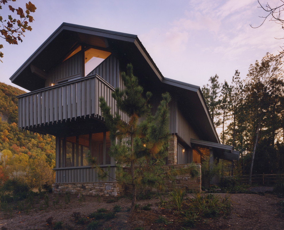 Riverbend Weekend House Rustic Exterior DC Metro by Uekman