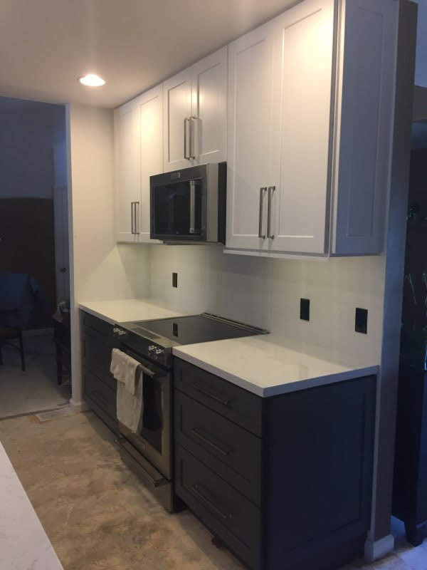 Inspiration for a transitional kitchen remodel in Miami