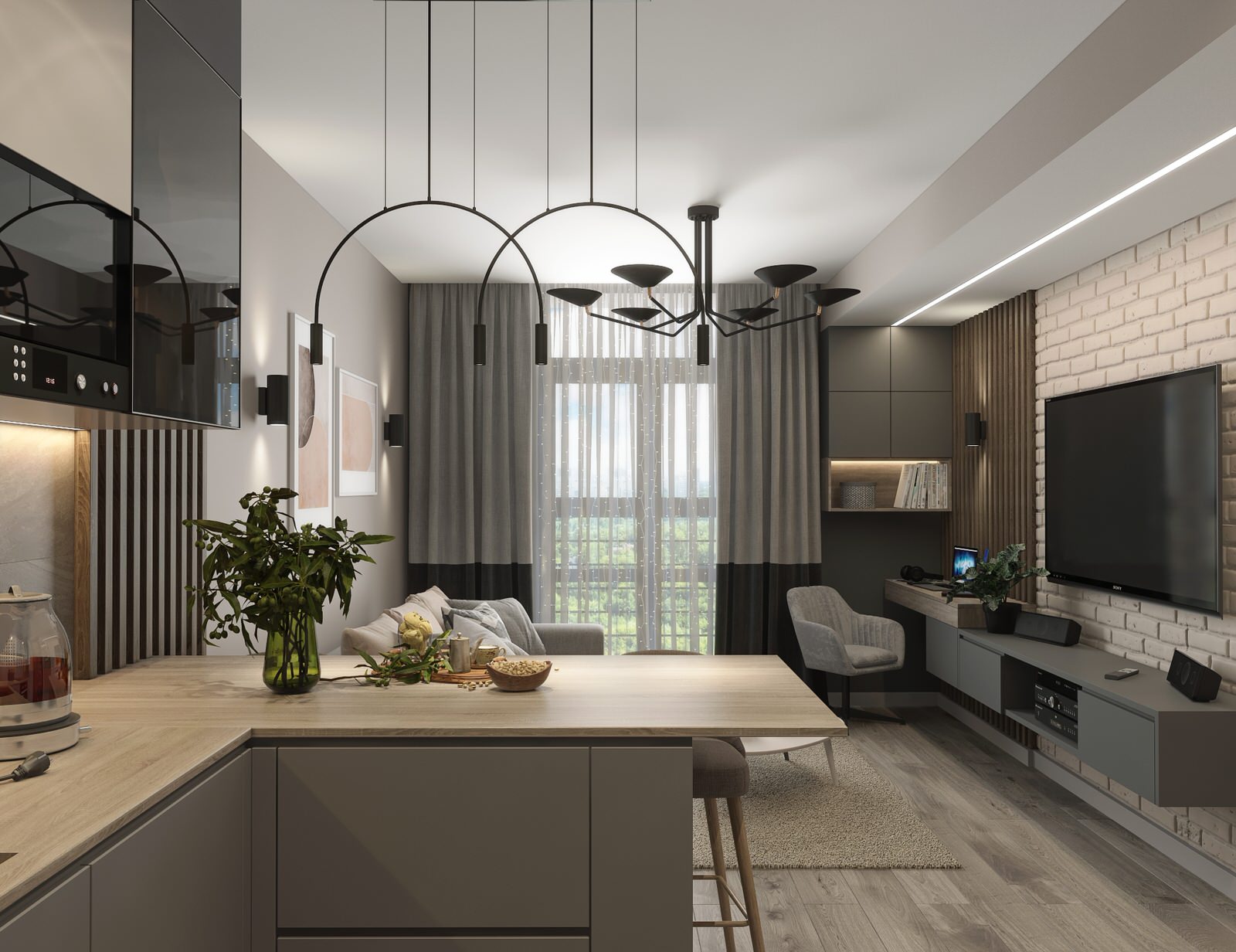 Квартира для молодой пары ЖК "ОТРАДА"