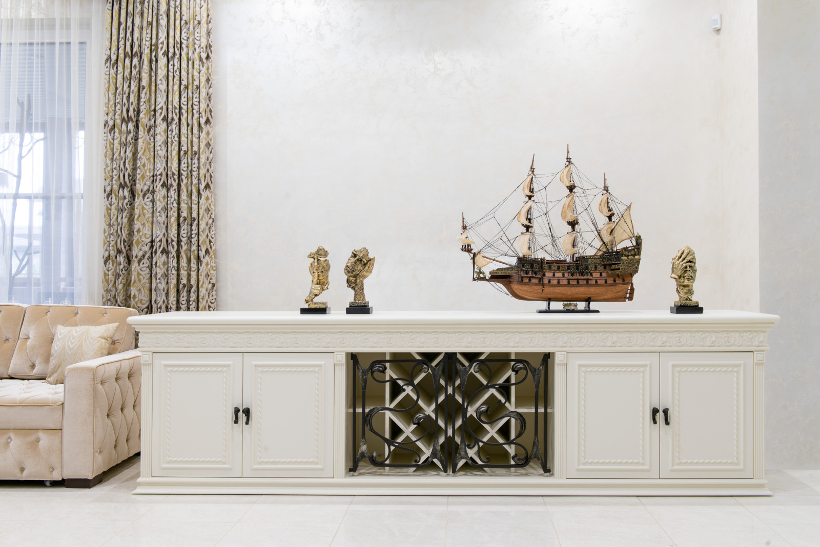 Кухня в бирюзовых оттенках