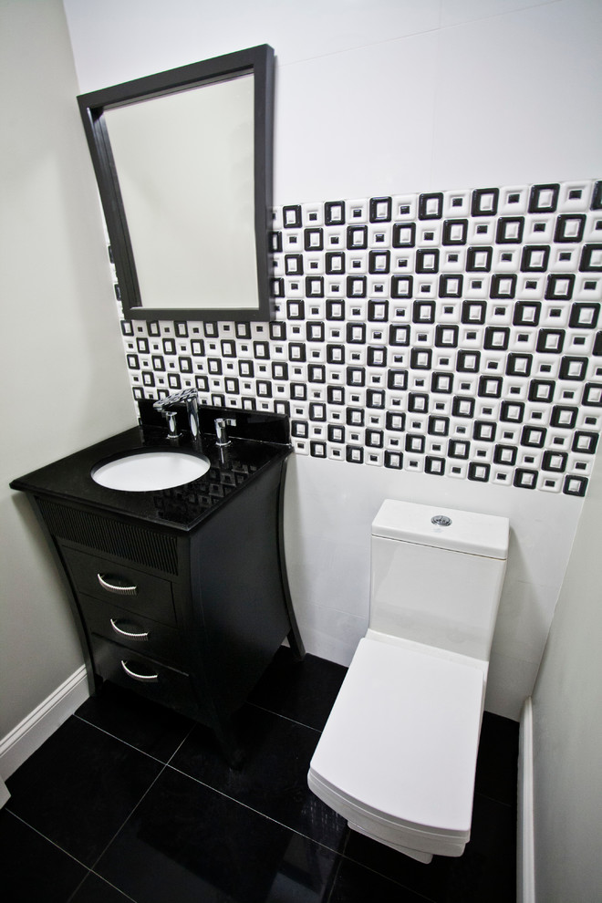 Lexington powder room Contemporary Powder Room New York by