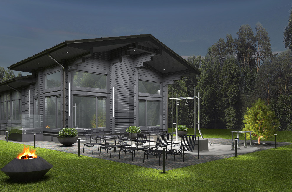 Деревянный гостевой дом