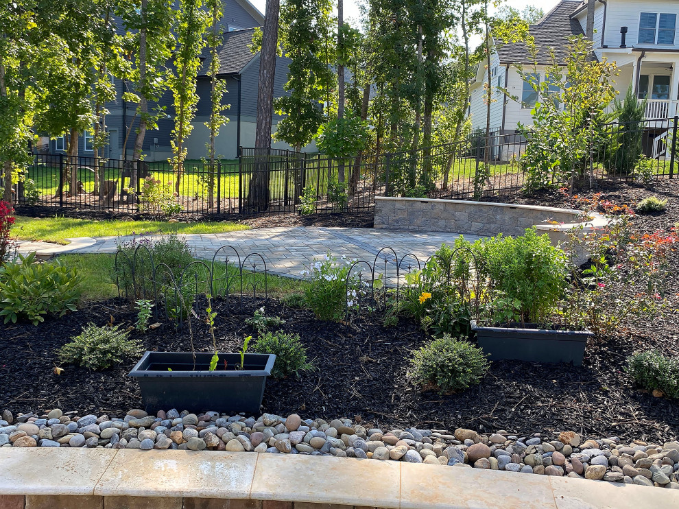 Pergola and Hardscaping