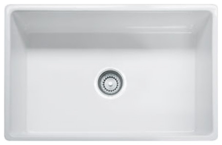 Franke 30 Farm House Fireclay Single Bowl A Front Sink Franke 30 Farm House Fireclay Single Bowl A Front Sink White
