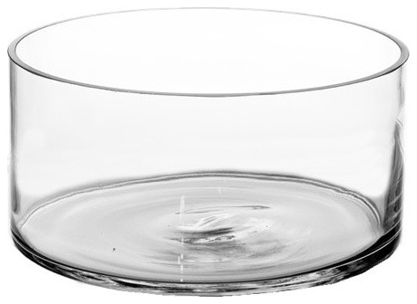 Cys Glass Cylinder Vase Home Decor And Weddings 8 Wide