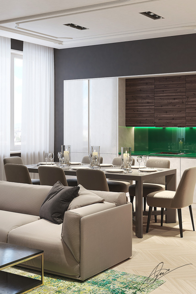 Многокомнатная квартира в ЖК "Скандинавия"